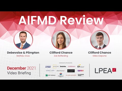 AIFMD Review Video Briefing by the LPEA Legal – Young Private Equity Leaders Sub-Group