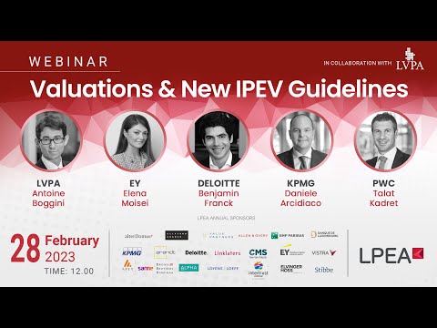 LPEA & LVPA Webinar – Valuations & New IPEV Guidelines