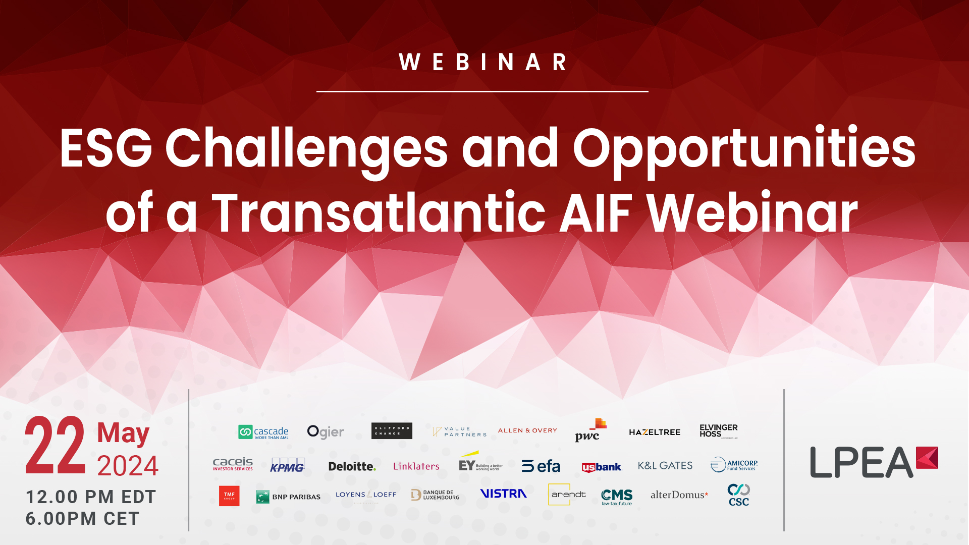 ESG challenges and opportunities of a transatlantic AIF 1